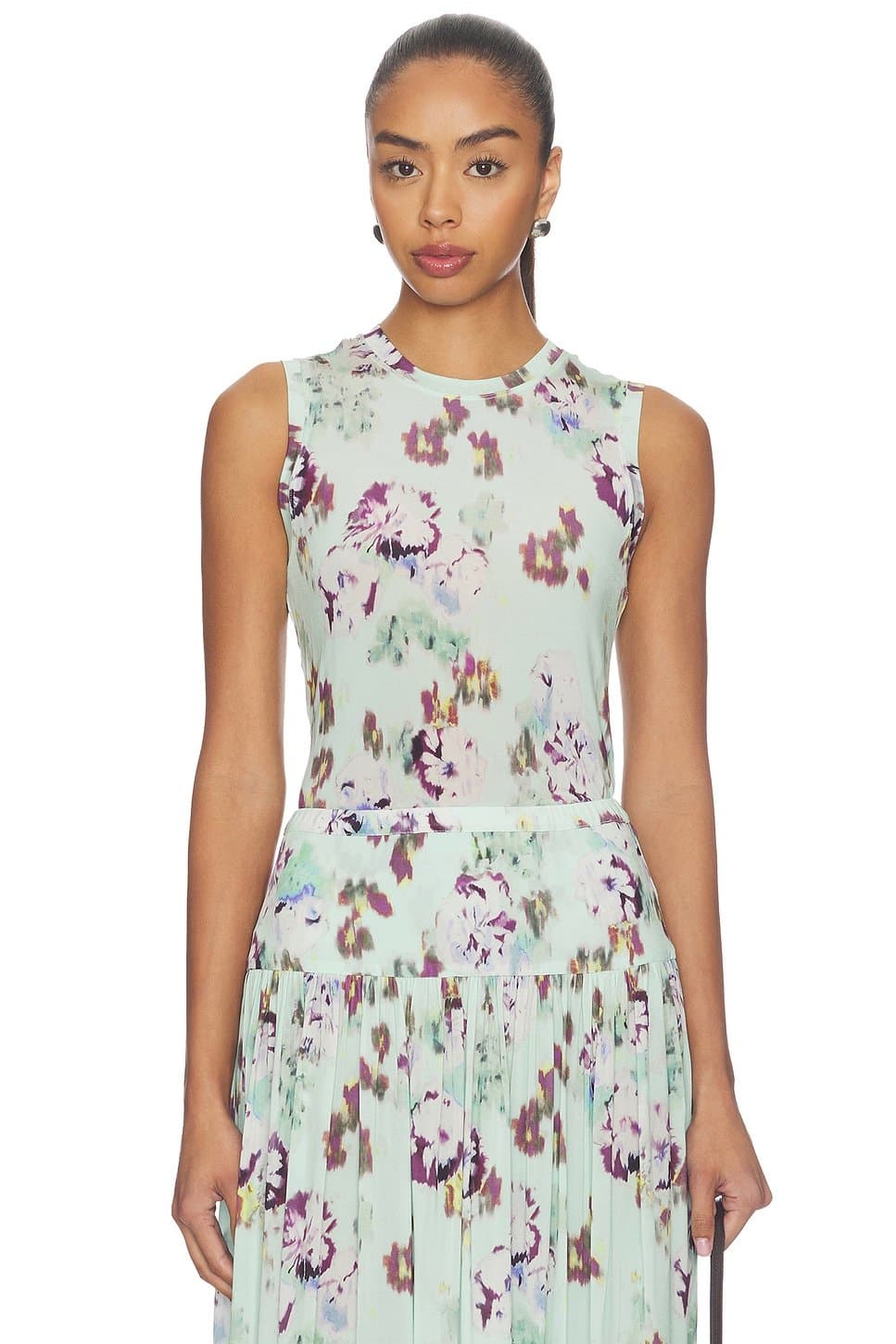revolve Ines Sleeveless Jersey Top