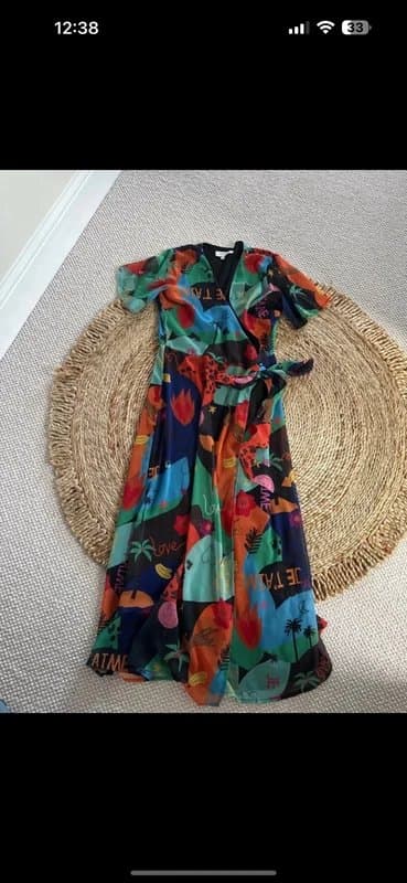 Never Fully Dressed Never fully dressed chiffon dress XS