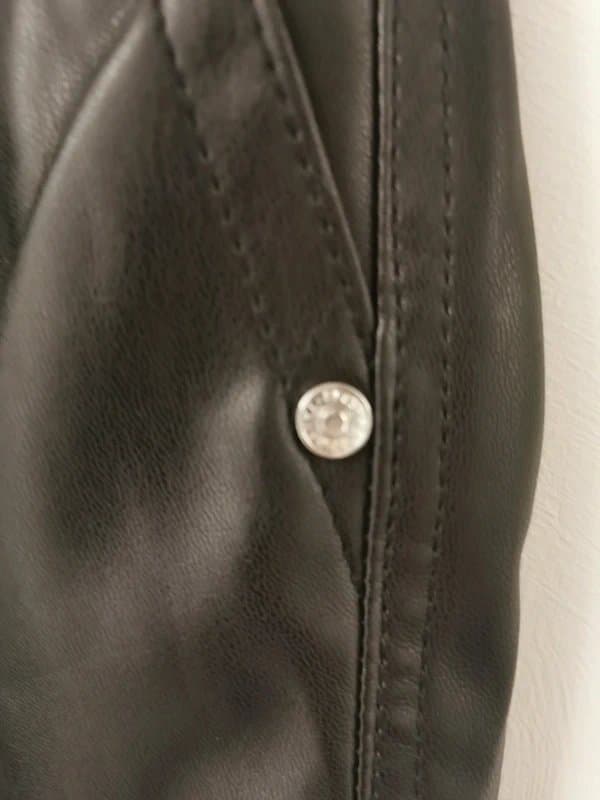 Bershka Bershka PU leather trousers