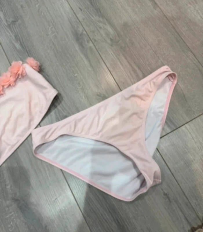 Bershka Bershka floral strapless bikini set