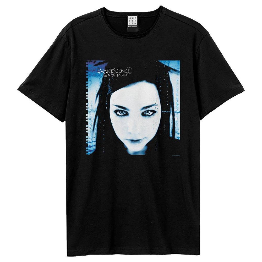 Evanescence Evanescence Men's Fallen Cover T-Shirt in Black - 4