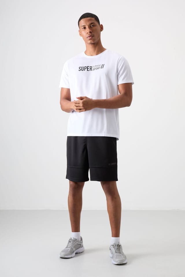 Tommy Life Tommy Life Men's Printed Crew Neck Short-Sleeve T-Shirt in White - 2