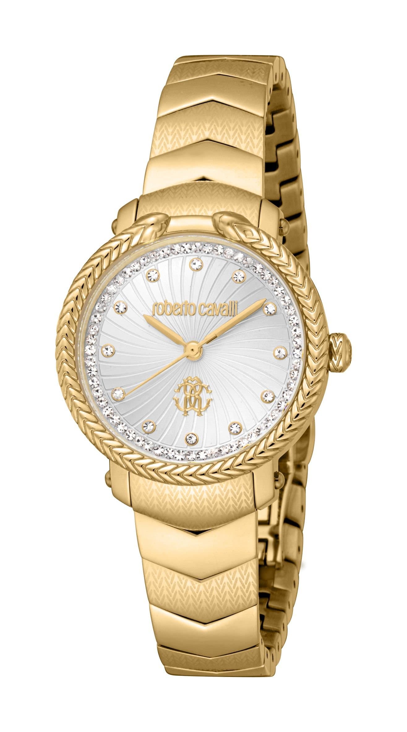 Roberto Cavalli Roberto Cavalli Gold Stainless Steel Watch