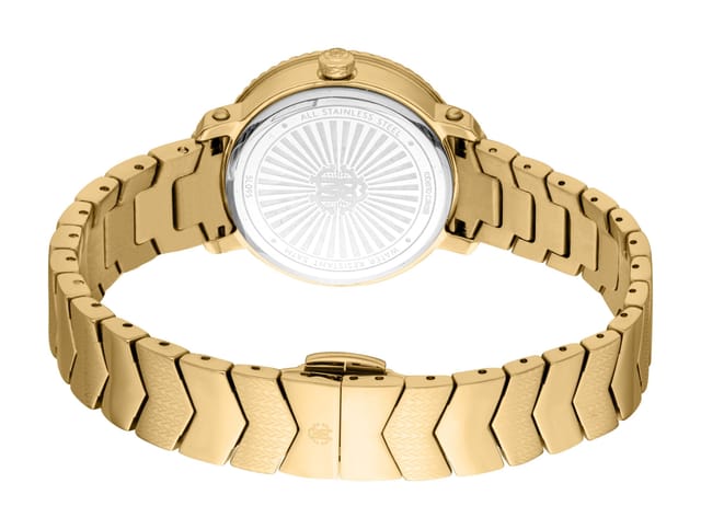 Roberto Cavalli Roberto Cavalli Women's Stainless Steel Gold Color Watch - 2