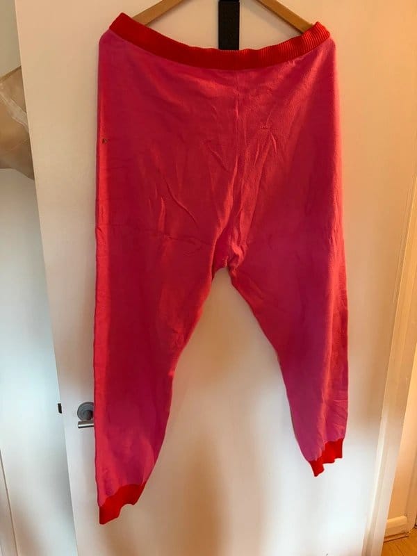 Never Fully Dressed Pink Knitted Trousers