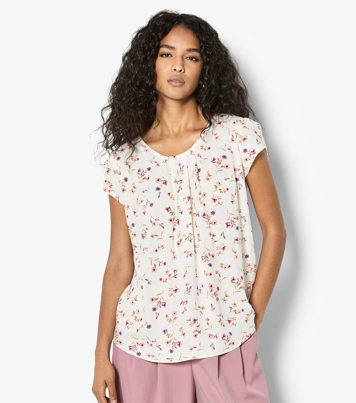 Apricot Women's White Floral Print Top Apricot New Look