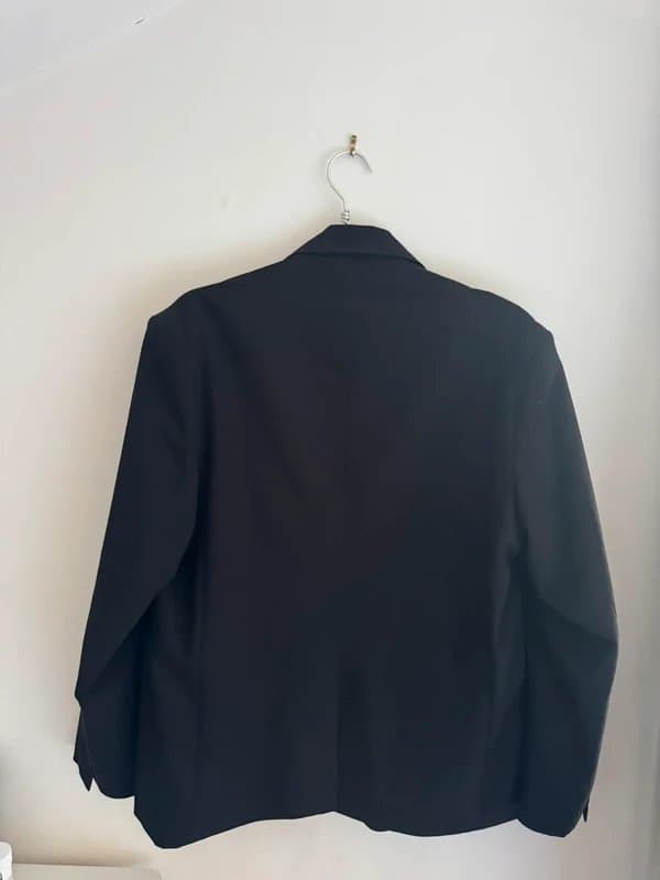 Bershka Bershka relaxed fit black blazer