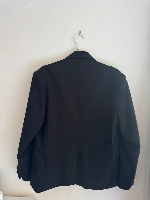 Bershka Black Relaxed Fit Blazer