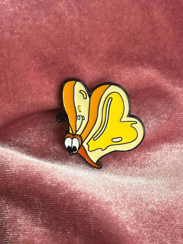 Bread-And-Butterfly Bread-And-Butterfly Alice In Wonderland Cute Cartoon Collectors Pin Badge