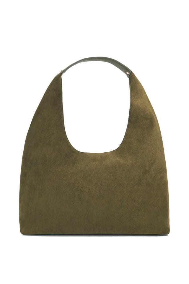Dune London Dune London Women's 'Delighting' Suede Shoulder Bag in Green - 2