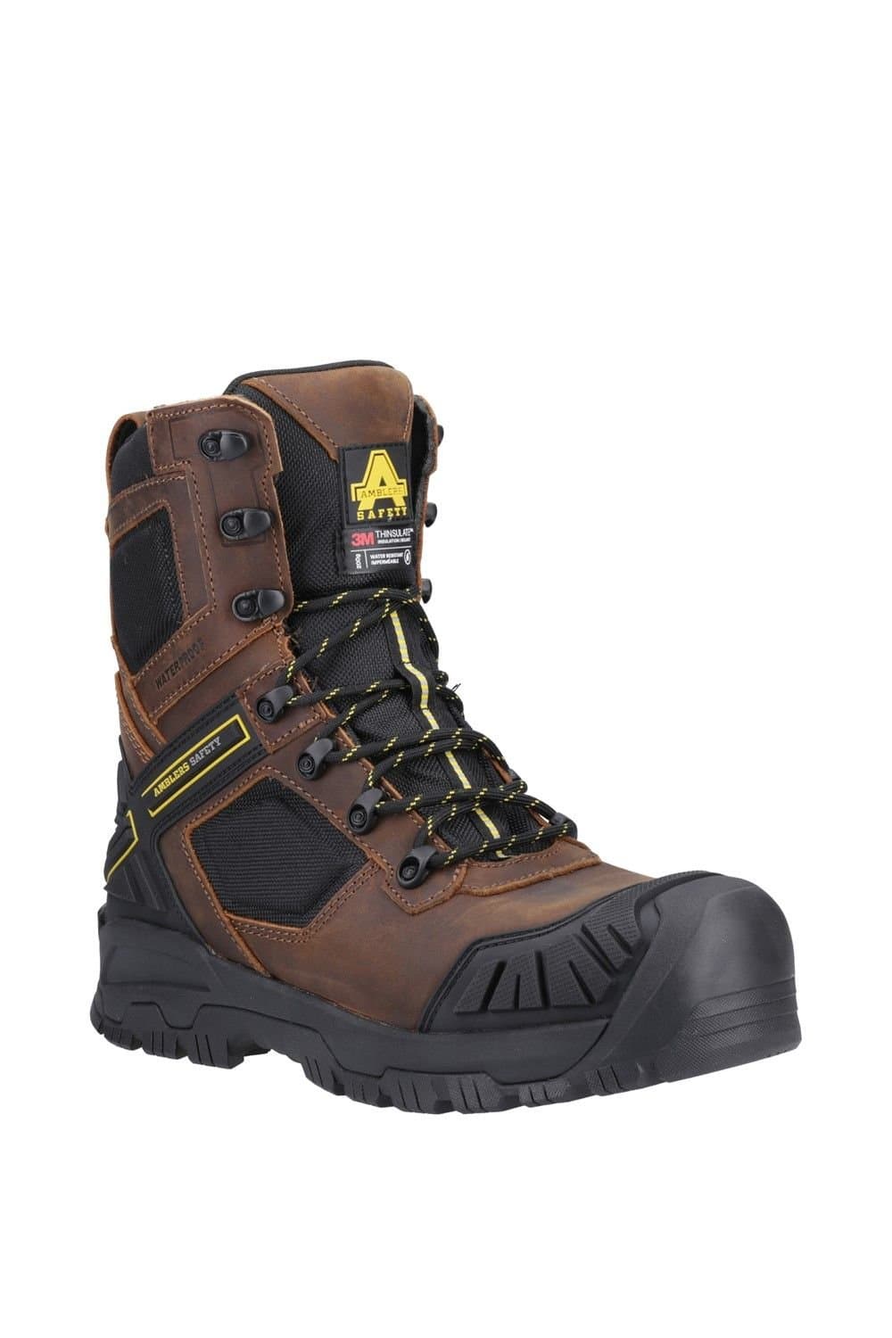 Amblers Amblers Men's 'Detonate' Waterproof Safety Footwear in Brown