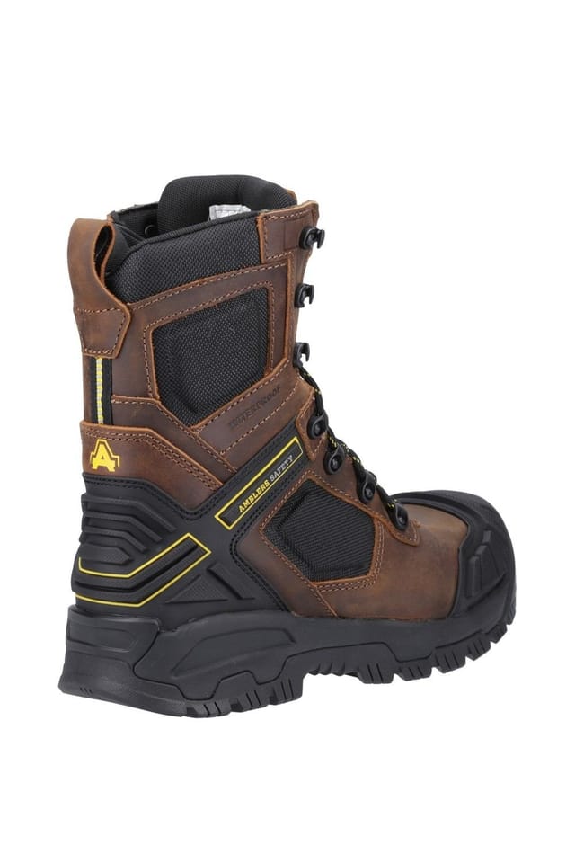 Amblers Amblers Men's 'Detonate' Waterproof Safety Footwear in Brown - 2