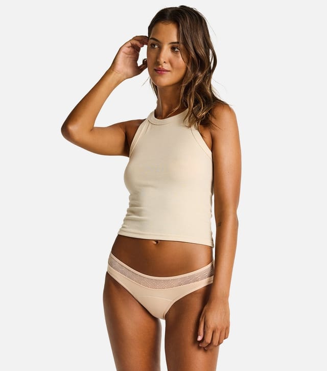 Modibodi Women's Light Pink Light Flow Period Briefs Modibodi New Look - 2