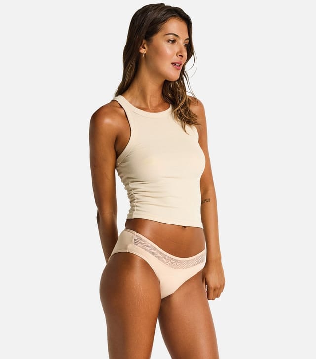 Modibodi Women's Light Pink Light Flow Period Briefs Modibodi New Look - 3