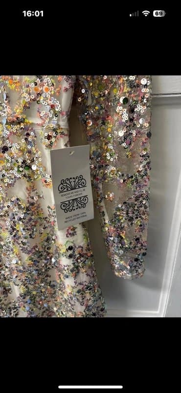 Never Fully Dressed Never fully dressed sequinned dress size 6