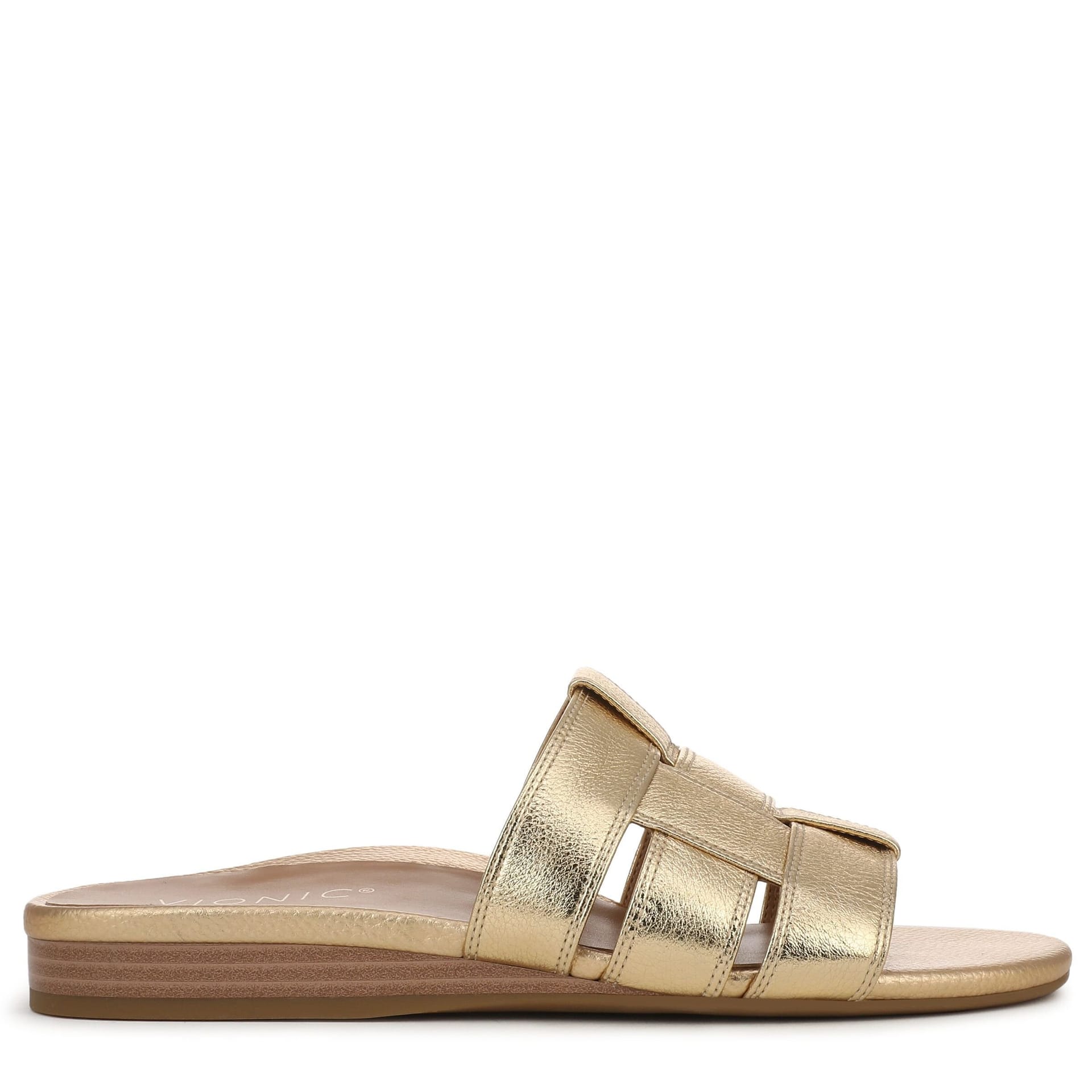 Vionic Vionic Women's Glendora Sandals in Metallic Gold - 4