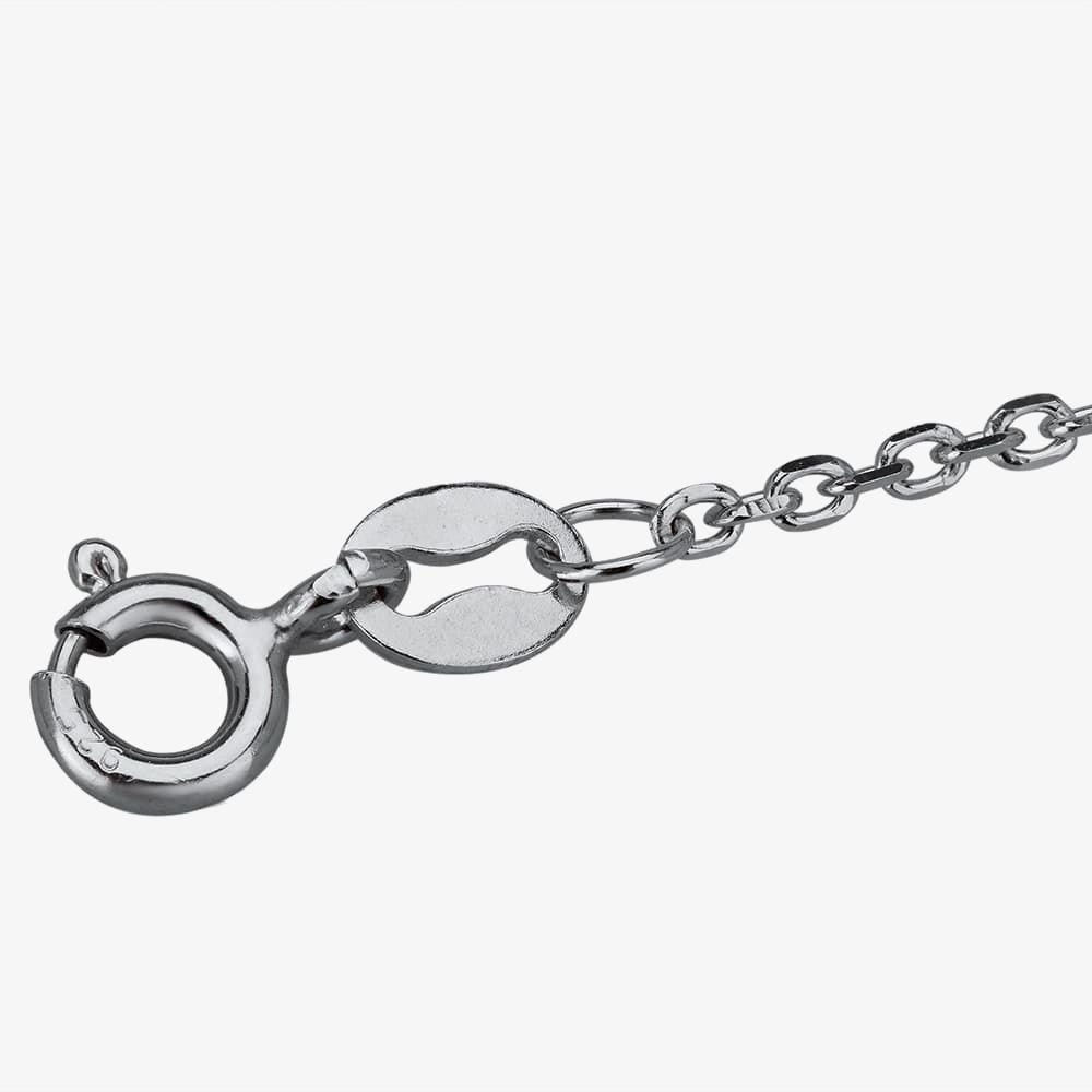 T.H.Baker T.H.Baker Women's Silver Red Cubic Zirconia Cushion-cut Pendant & Dropper Earring Set SET0470 - 2