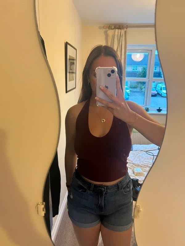 Bershka Halter neck top