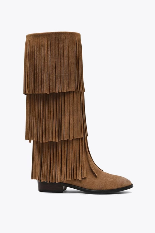 Steve Madden STEVE MADDEN Women's 'Spur Boot Brown' Boots in Taupe - 3