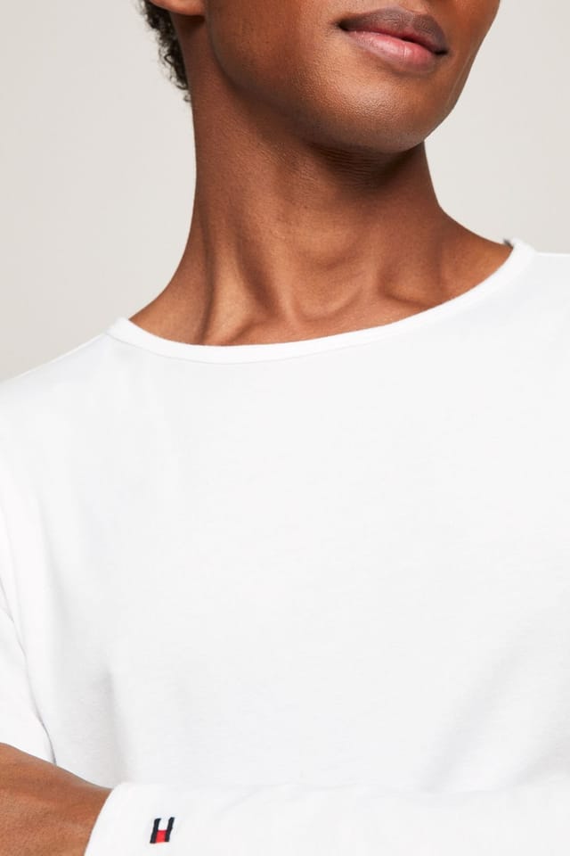Tommy Hilfiger Tommy Hilfiger Men's Premium Essentials 3P Ls Tee White - 2