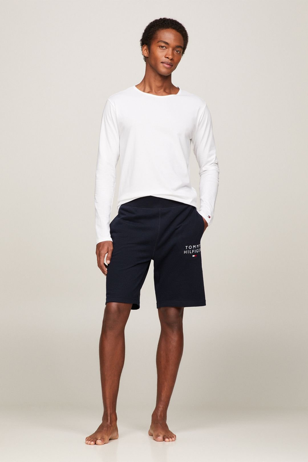 Tommy Hilfiger Tommy Hilfiger Men's Premium Essentials 3P Ls Tee White - 4