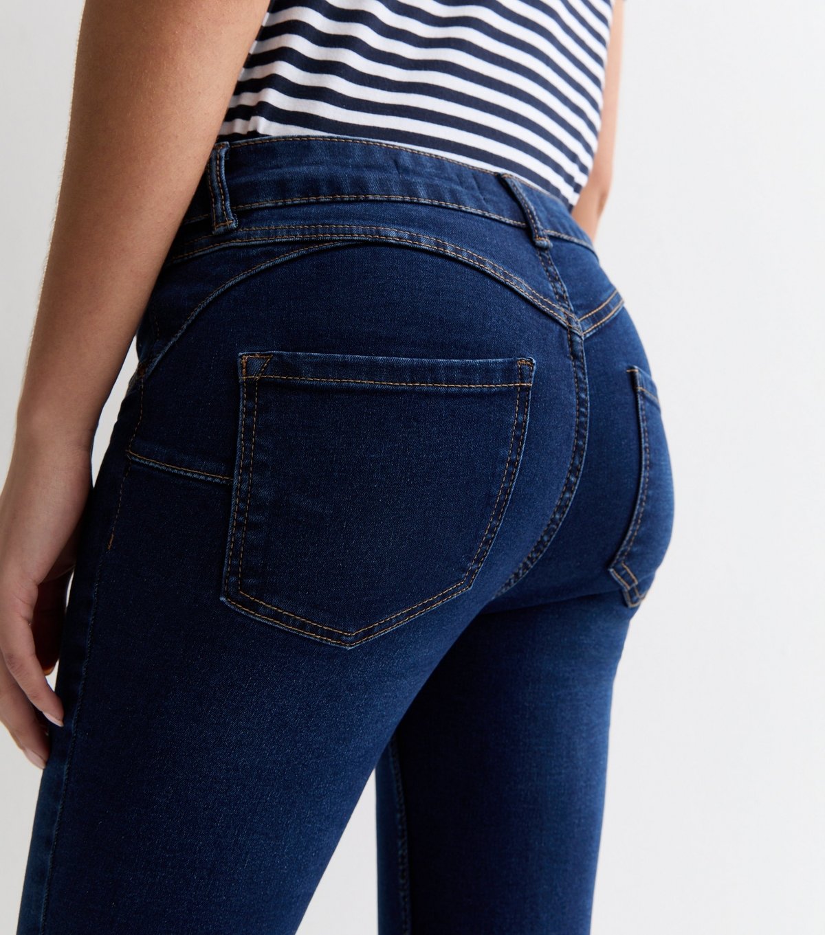 New Look Women's Maternity Indigo Lift & Shape Under Bump Emilee Jeggings New Look - 4