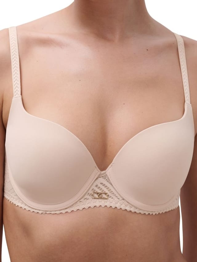 Chantelle Chantelle Women's Origins Covering T-Shirt Bra in Beige - 3
