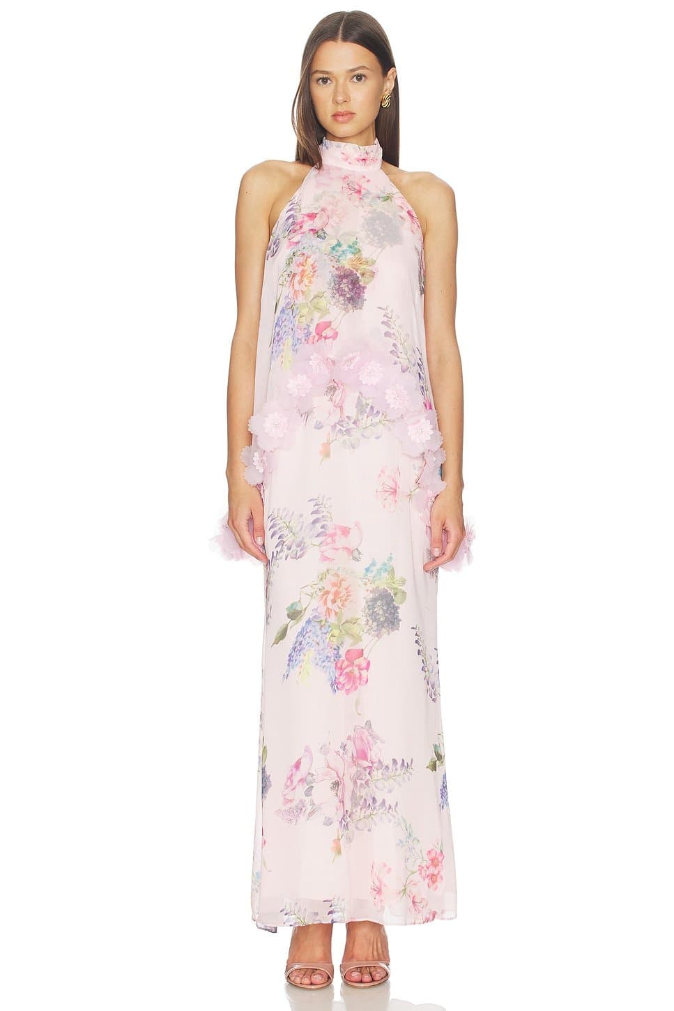 revolve Millie Tiered Gown