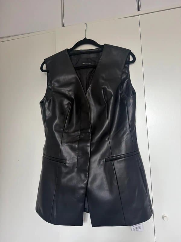 ASOS Design leather jacket