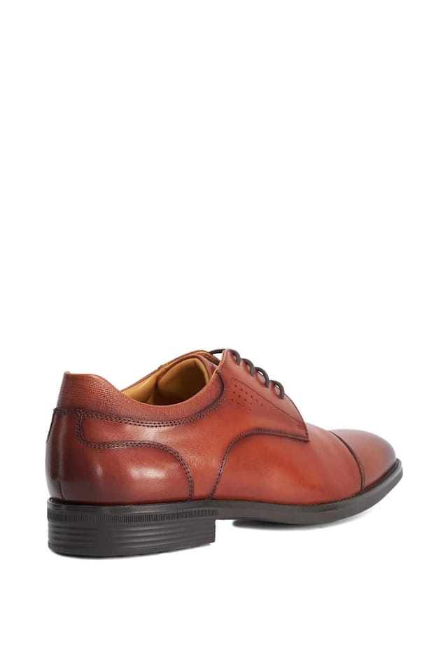 Dune London Dune London Men's 'Sanson' Leather Lace Up Shoes in Brown - 3