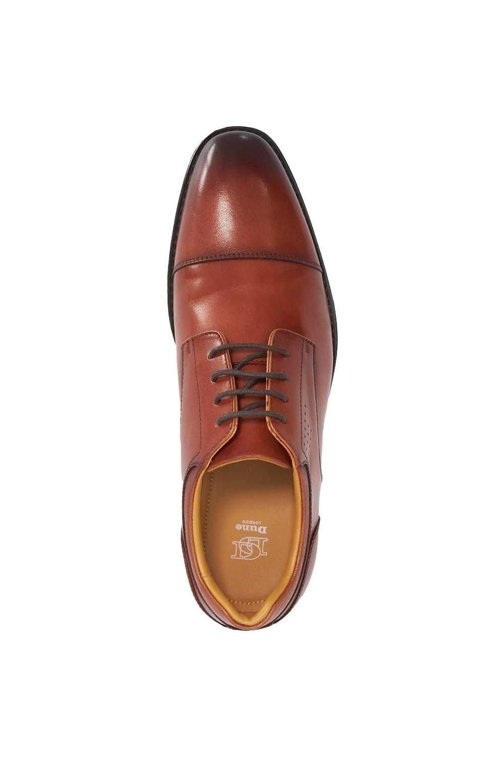Dune London Dune London Men's 'Sanson' Leather Lace Up Shoes in Brown - 4