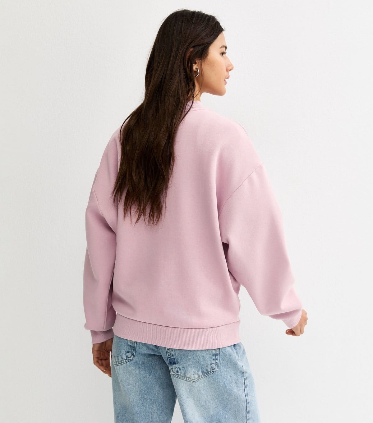 New Look Women's Lilac Crew Neck Sweatshirt New Look - 4