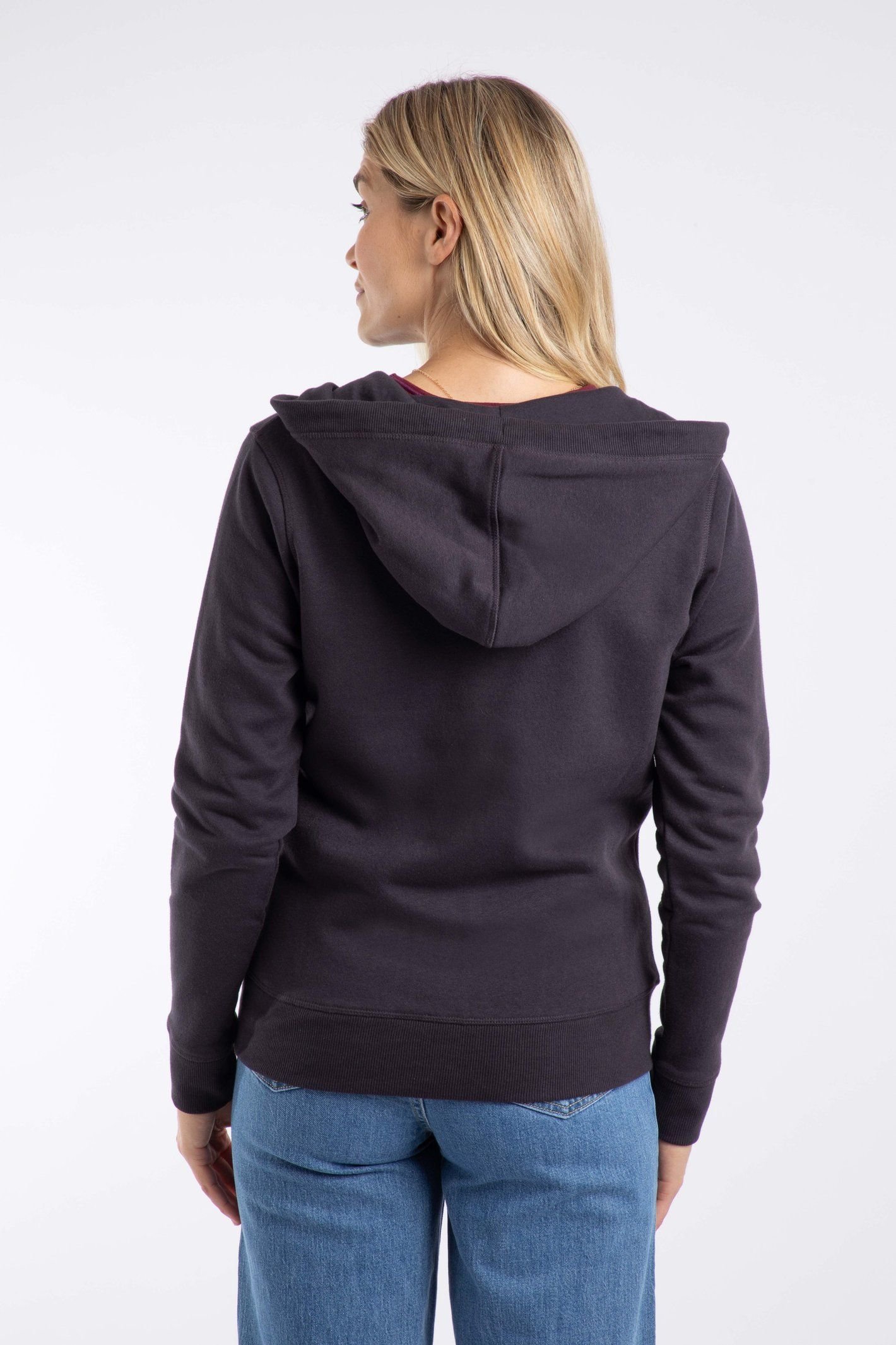 Weird Fish Weird Fish Women's Franchises Graphic Full Zip Hoodie in Midnight - 3