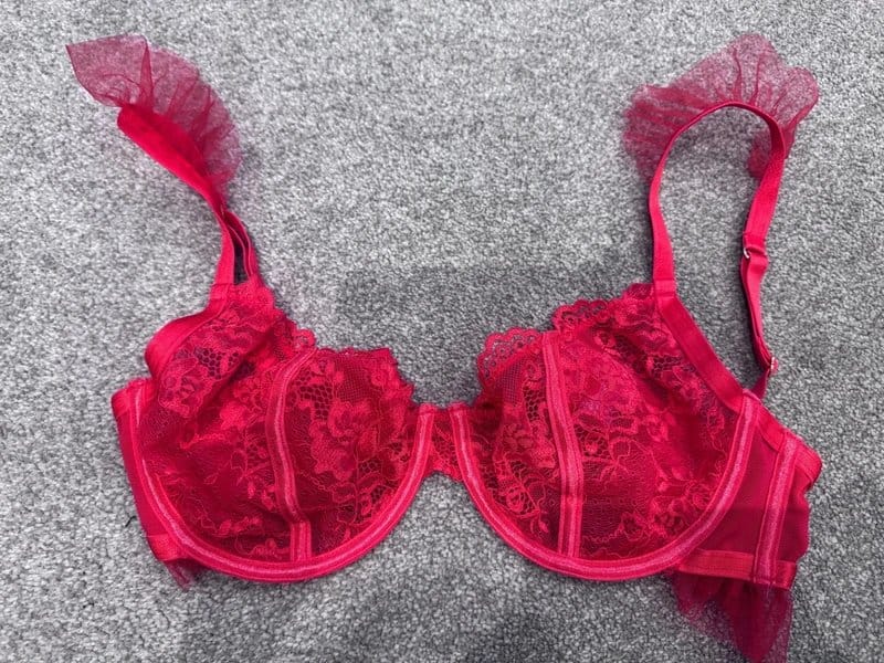 ASOS Red Lace Bra 32F