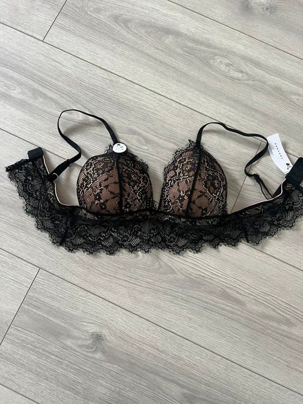 Topshop Topshop Black Lace Bra