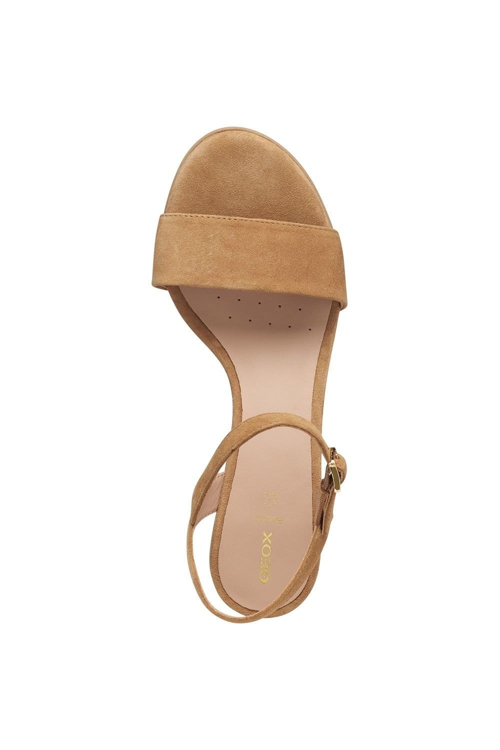 Geox Geox Women's D Aurely 50 Sandals in Brown - 4