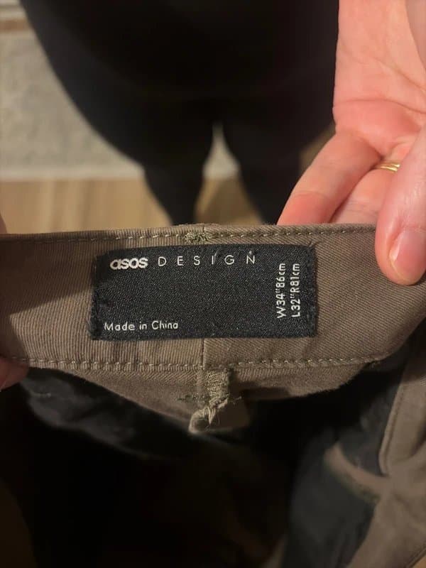 ASOS ASOS cargo pants men’s