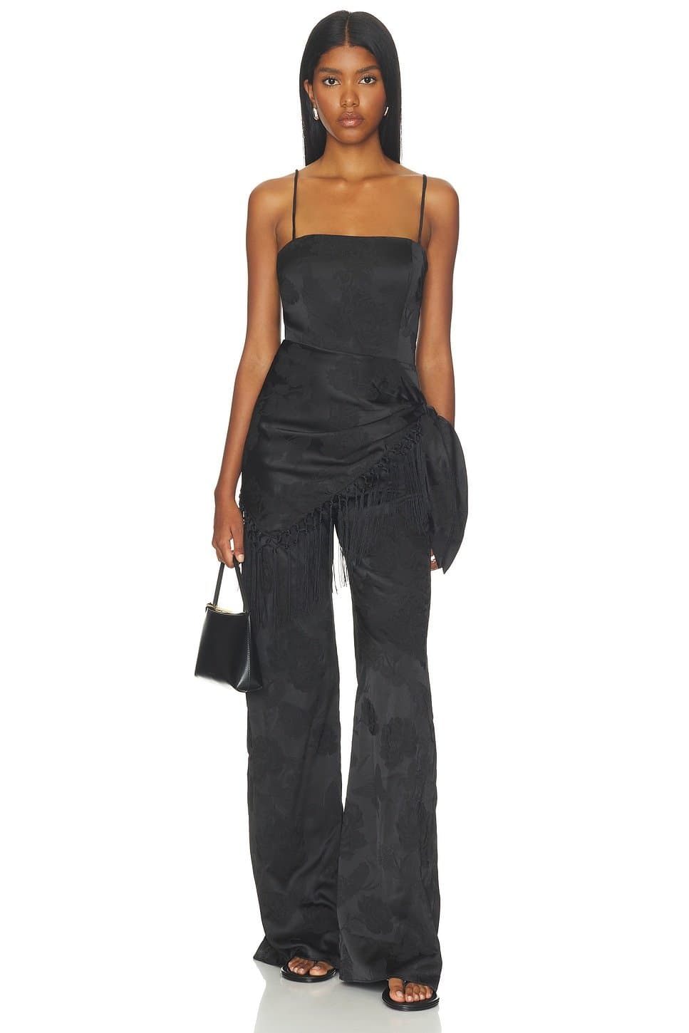 revolve Cheryl Fringe Jumpsuit