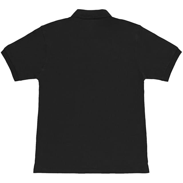 SG SG Men's Ring-Spun Cotton Short Sleeve Polo Shirt in Black - 2