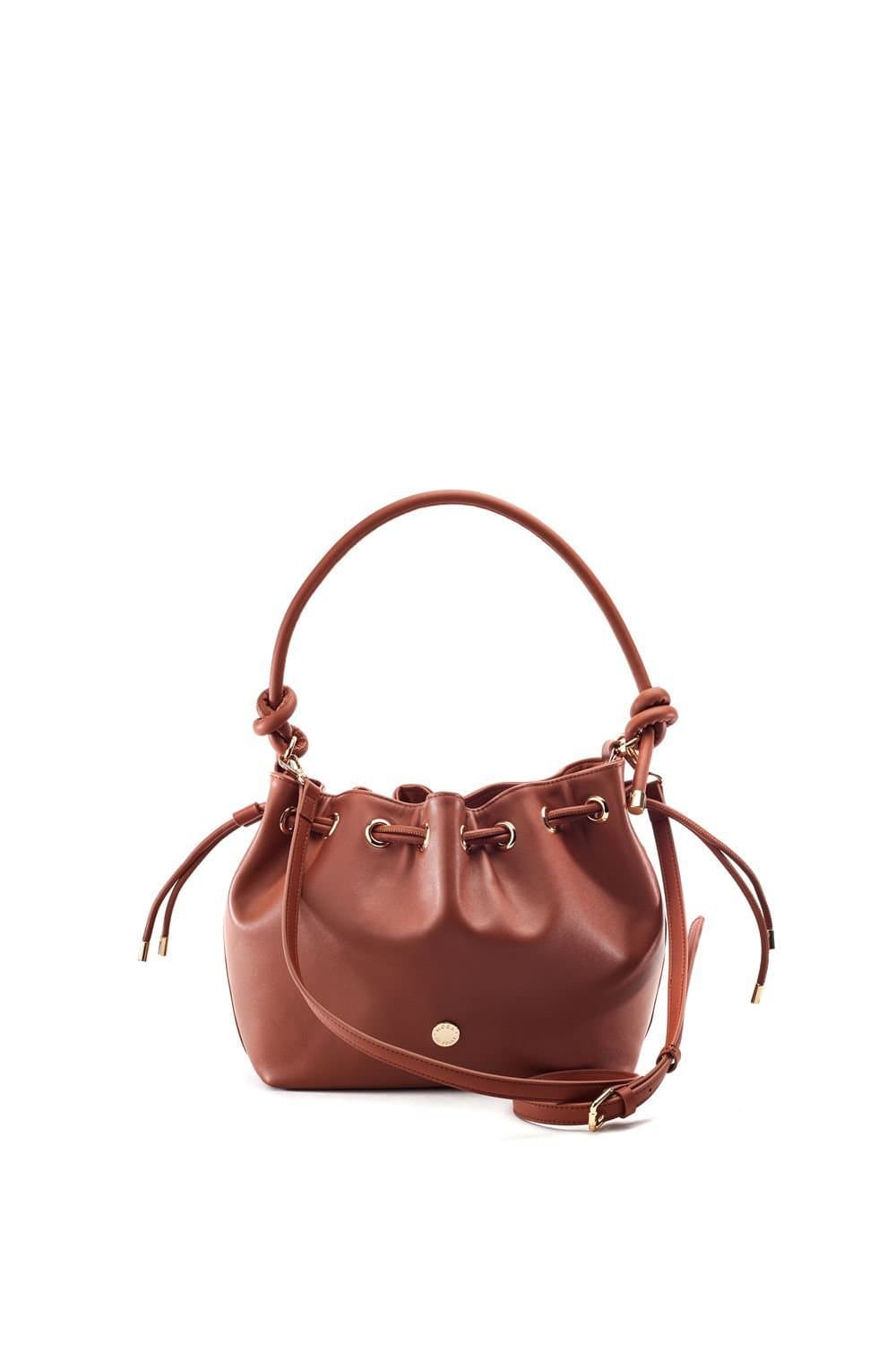 Moda In Pelle Moda In Pelle Women's 'Briela Bag' Leather Shoulder Bag in Tan