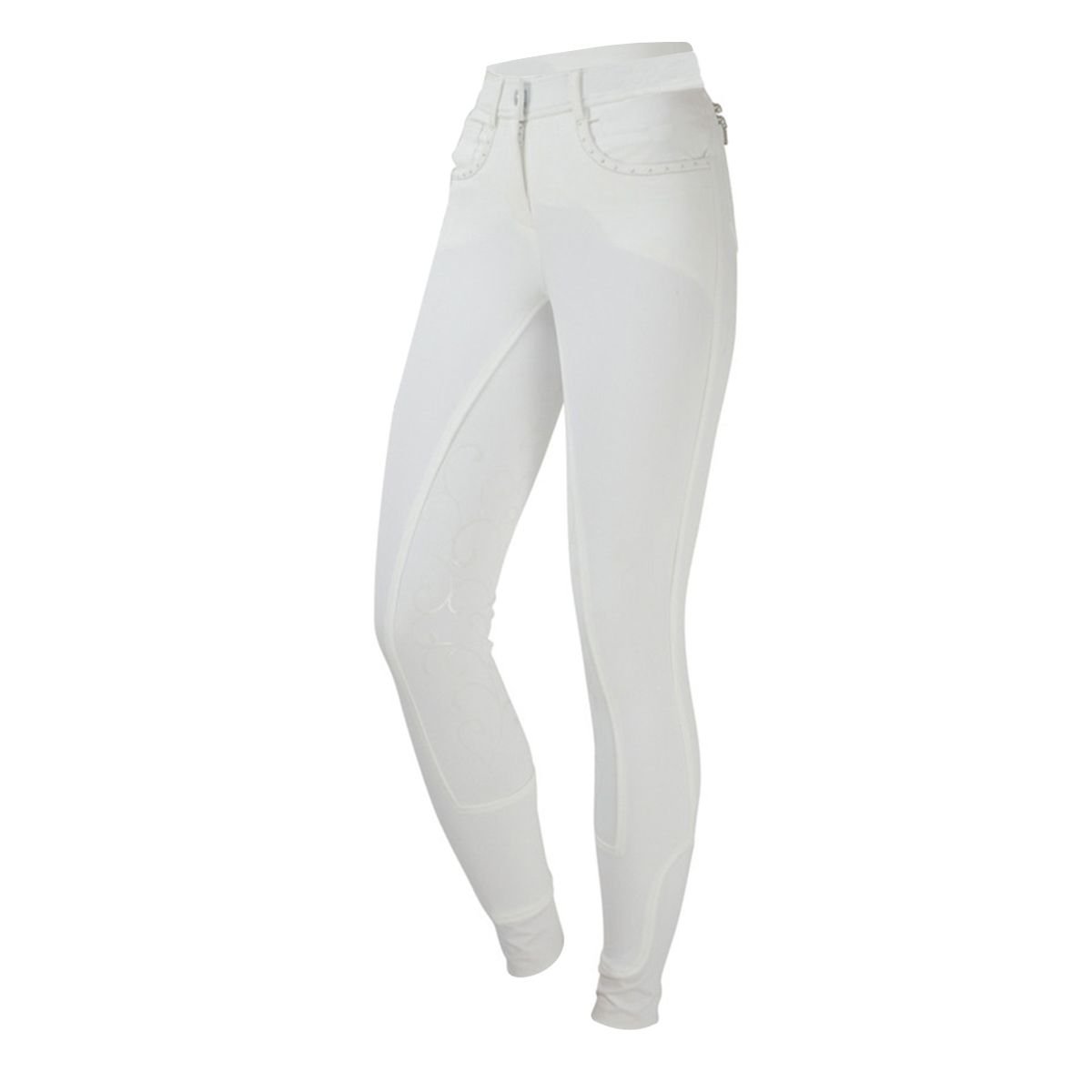 HyPERFORMANCE HyPERFORMANCE Women's Regatta Breeches in White - 3