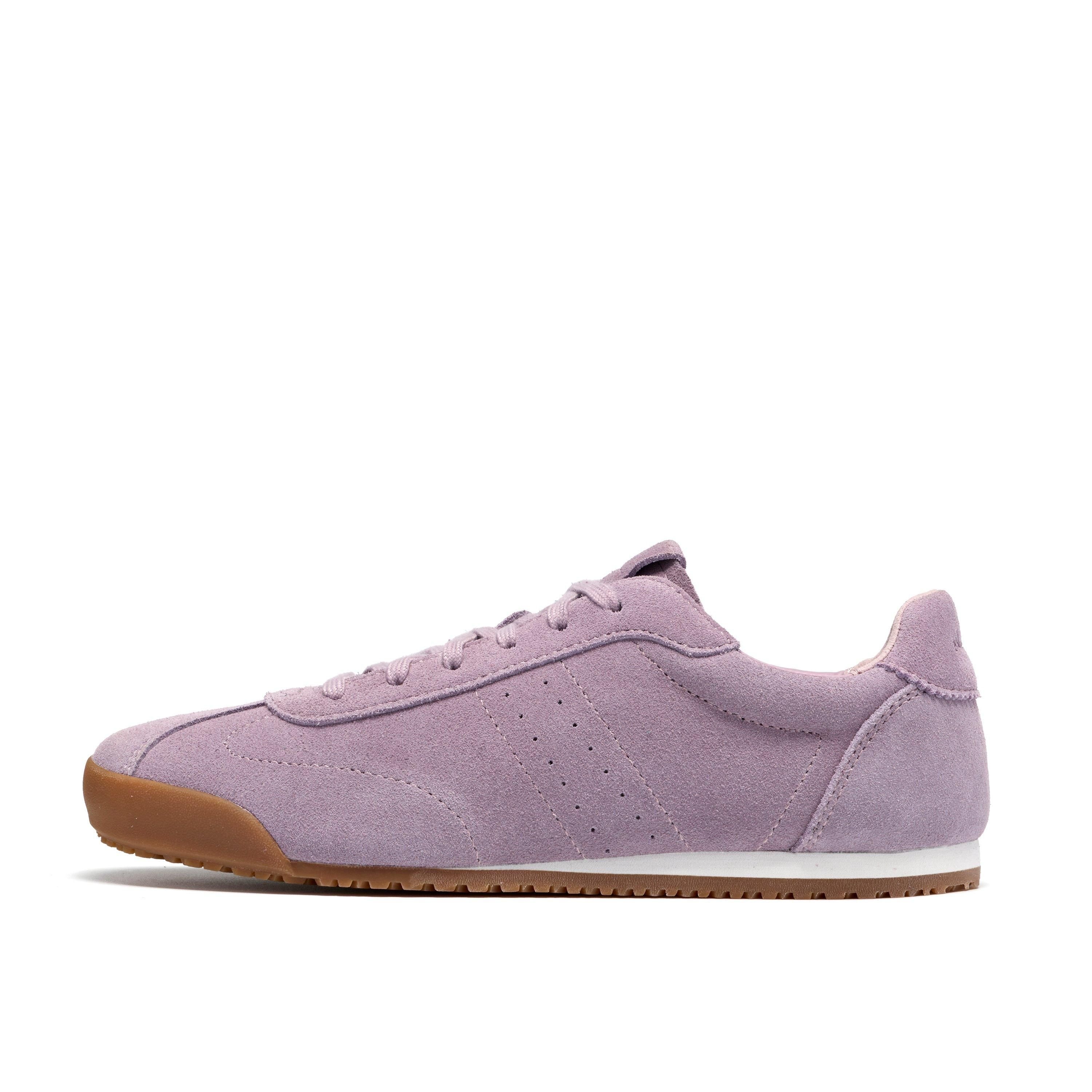 Clarks Clarks Women's Moritz Lo Mauve Suede Trainers in Purple - 2