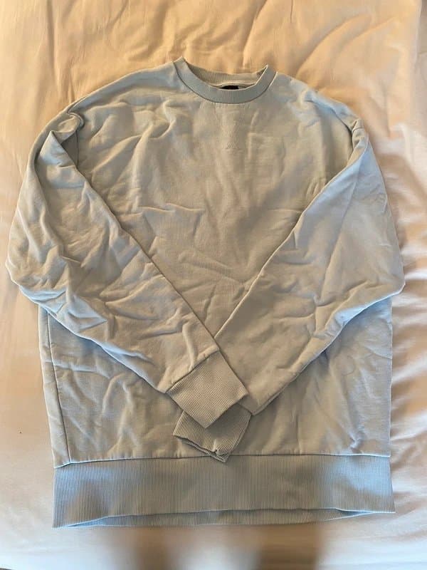 ASOS ASOS baby blue sweatshirt