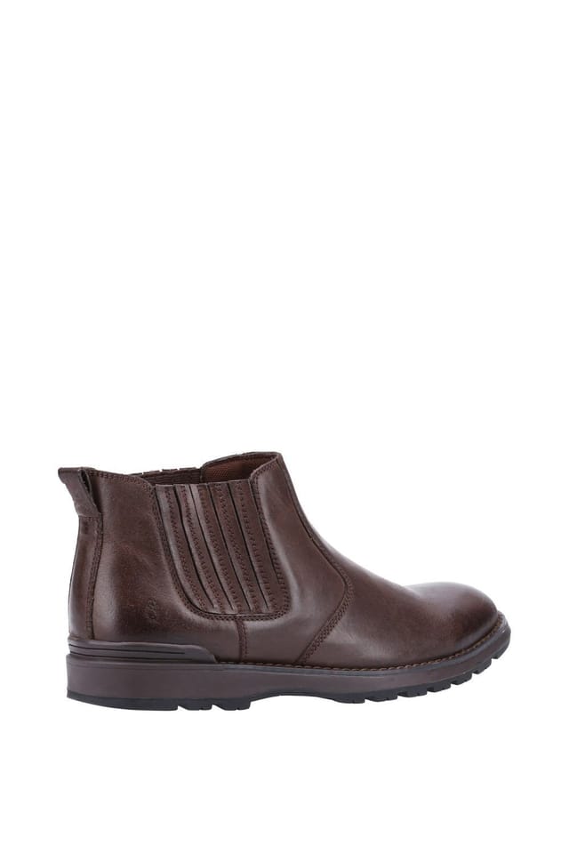 Hush Puppies Hush Puppies Men's 'Gary' Leather Boots in Brown - 2