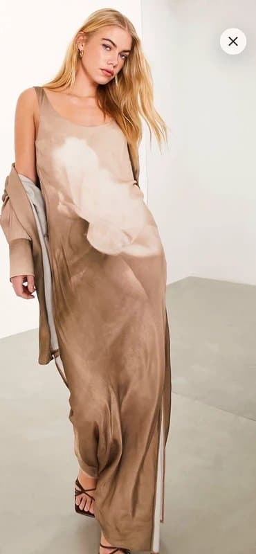 ASOS ASOS Satin Slip Maxi Dress – Size 16 Luxe Style – Never Worn
