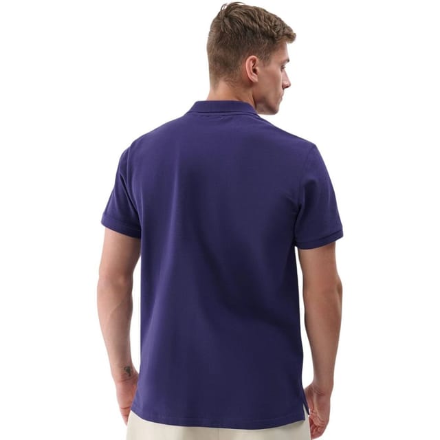 4F 4F Men's WSS24TPTSM130 Polo Shirt in Navy - 2