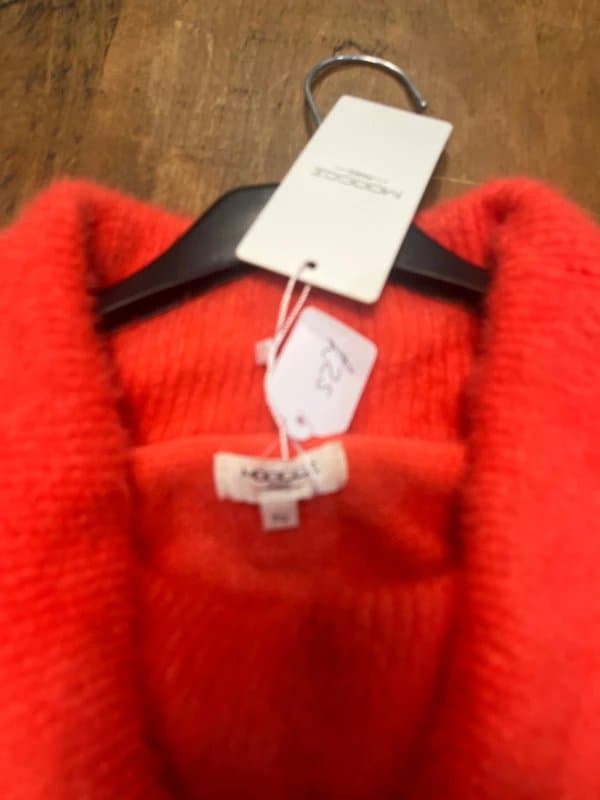 One Size Soft knit jumper off shoulder or on