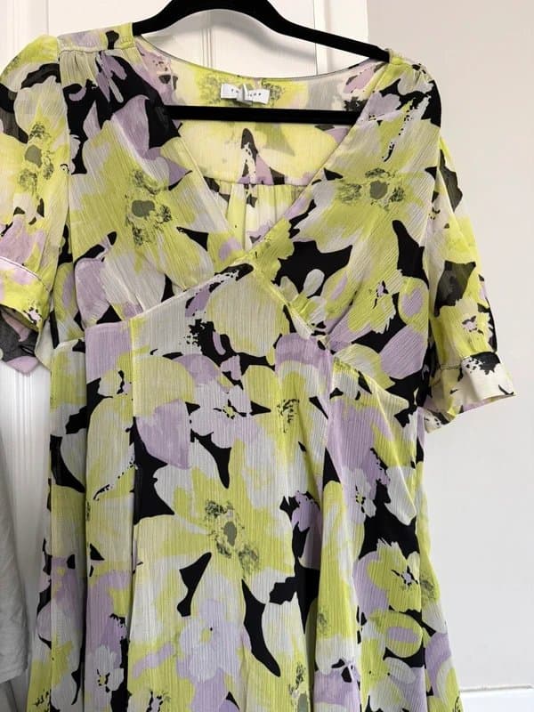 Topshop Topshop chiffon mini dress -14