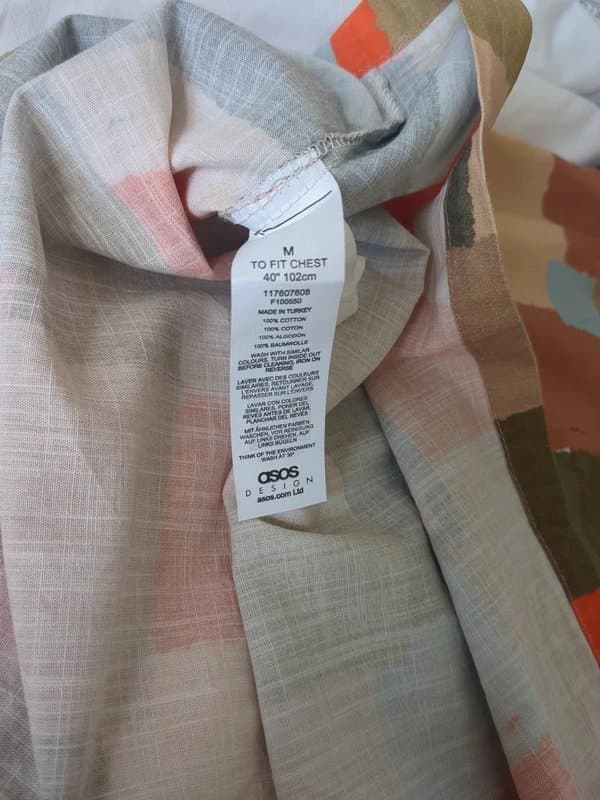 ASOS ASOS Patterned Short Sleeve Shirt