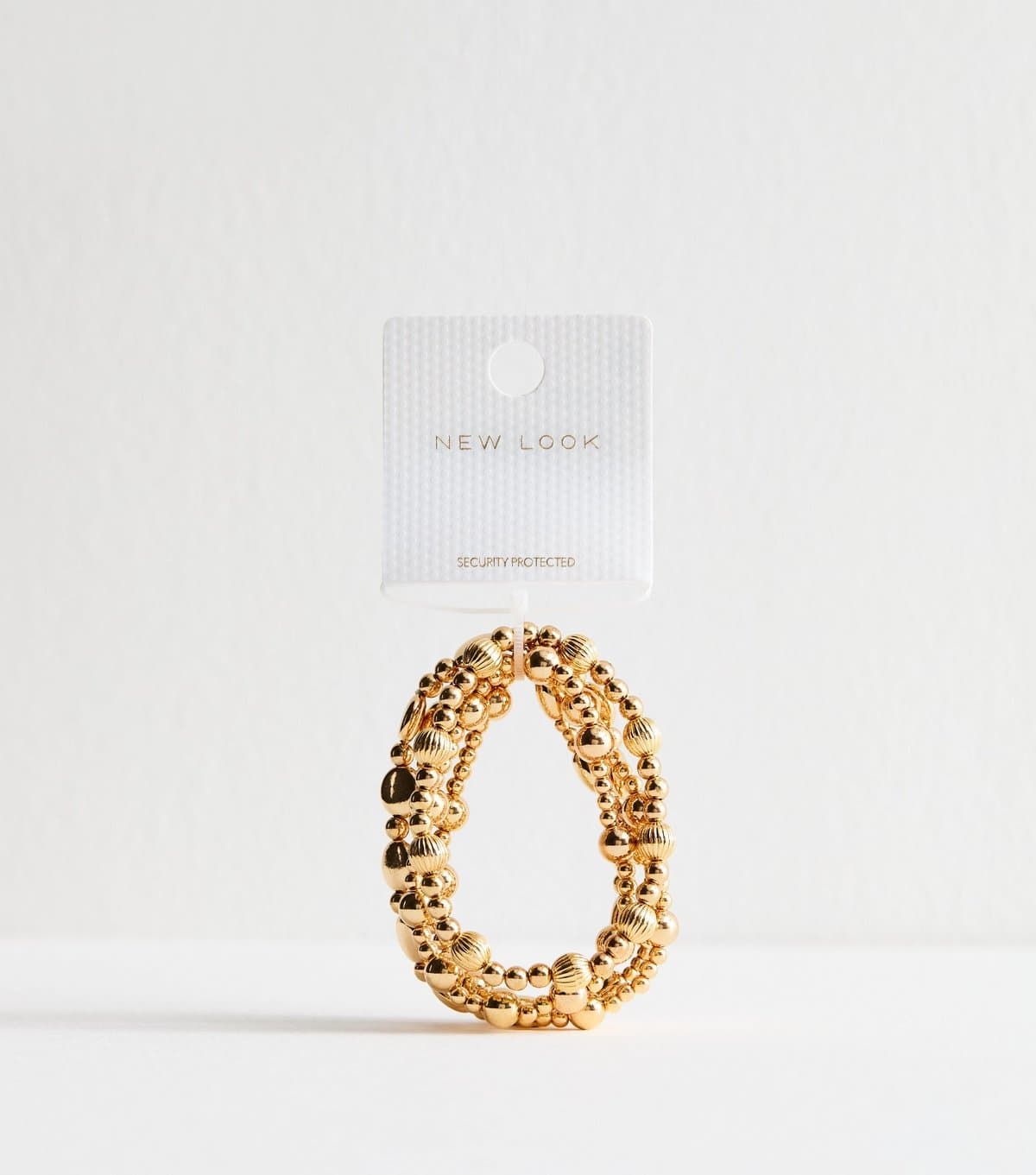 New Look Gold Tone Pack of 5 Beaded Bracelets New Look